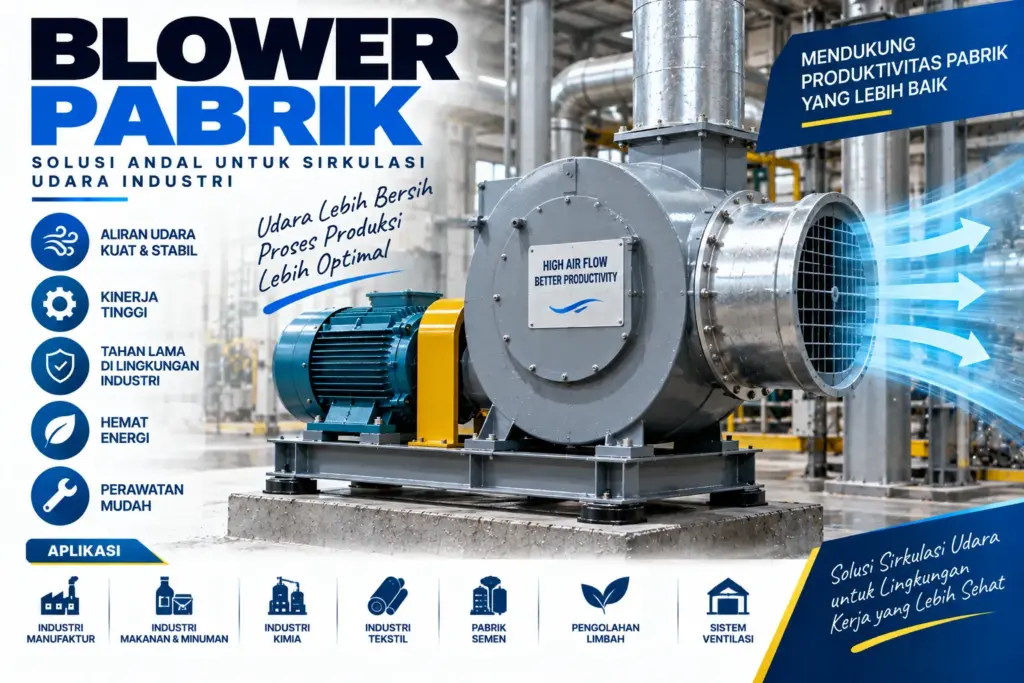 blower pabrik,blower industri,blower atap pabrik,blower keong,harga blower pabrik,fungsi blower industri