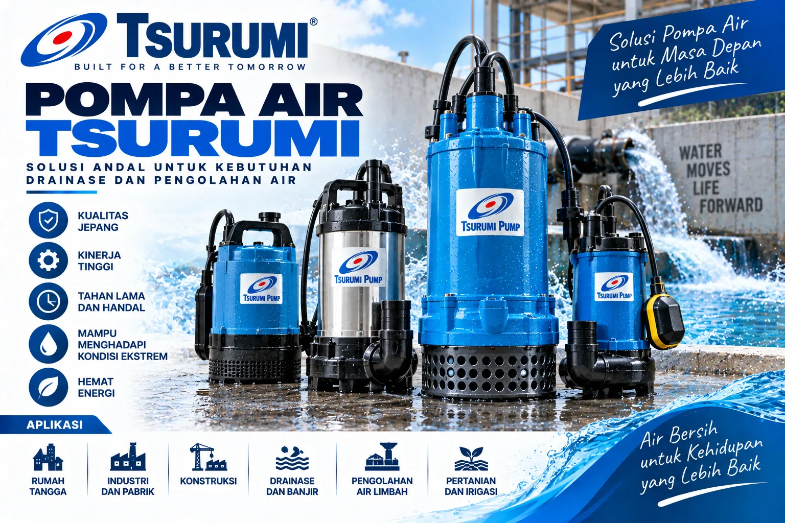 pompa air tsurumi,pompa celup tsurumi,pompa celup tsurumi 2 inch,harga pompa air tsurumi,pompa celup tsurumi 3 inch,tsurumi pompa air